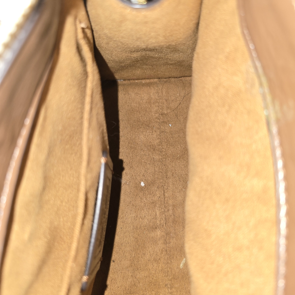 Coach Off-White Leather Satchel with Gold Accents - Picture 2 of 5